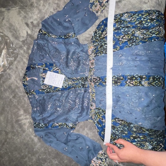 Free People Samira Maxi Top in Floral - Picture 13 of 14